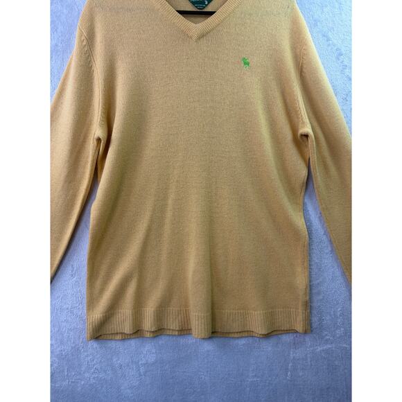 Vintage Abercrombie Muscle Sweater – Yellow – Size L - Picture 5 of 5